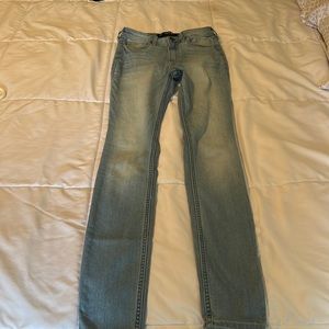 Hollister light wash denim jeans. Size 00R